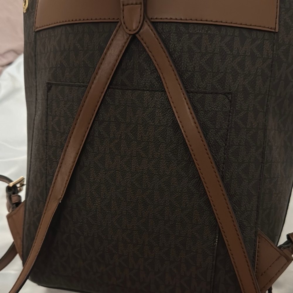 Michael Kors Brown Backpack - Picture 3 of 3